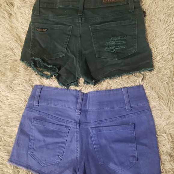 SHORTS | Bundle of 2 Colored Denim Shorts! - Picture 3 of 8